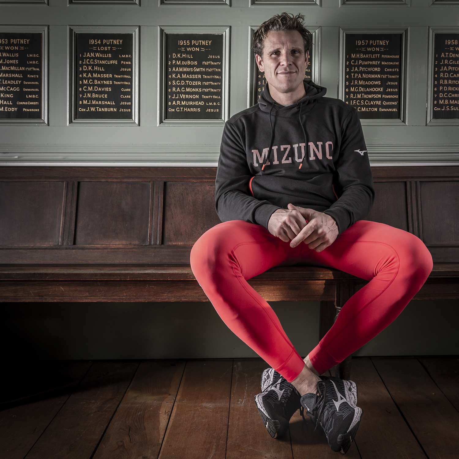 James Cracknell - Mizuno Ambassador - Cambridge University Boat Crew