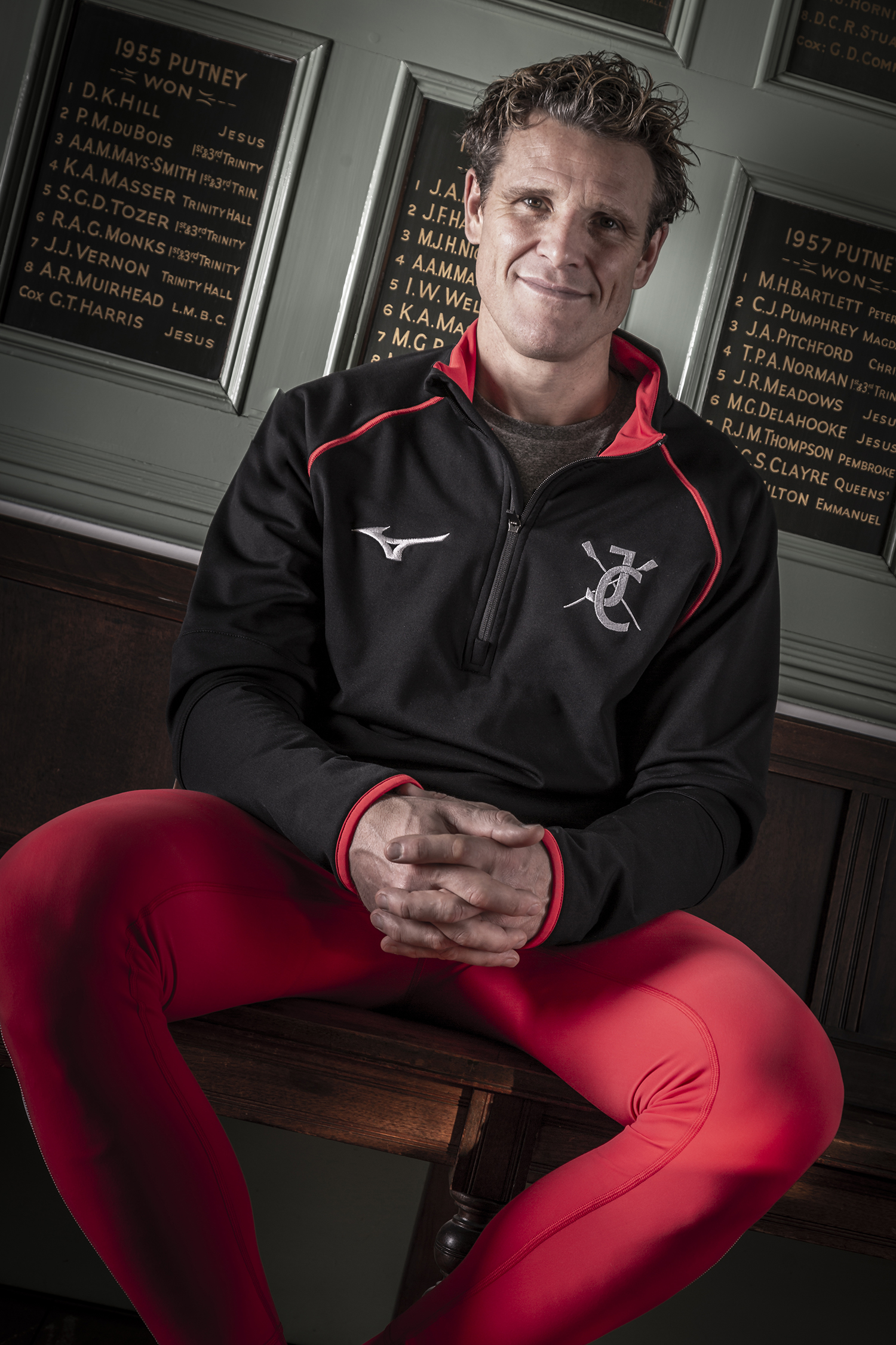 James Cracknell - Mizuno Ambassador - Cambridge University Boat Crew