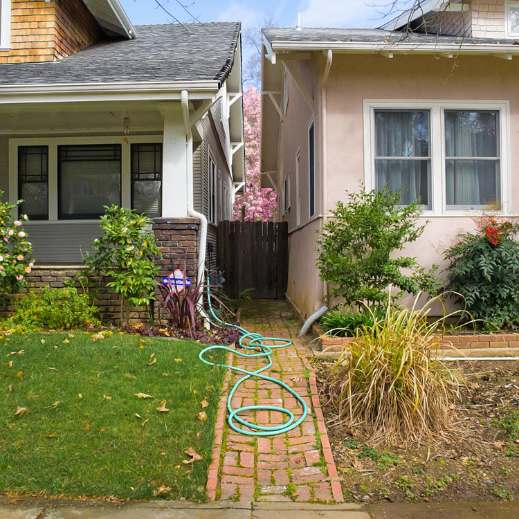 Green Hose_from the series Property Line, Roberta Neidigh