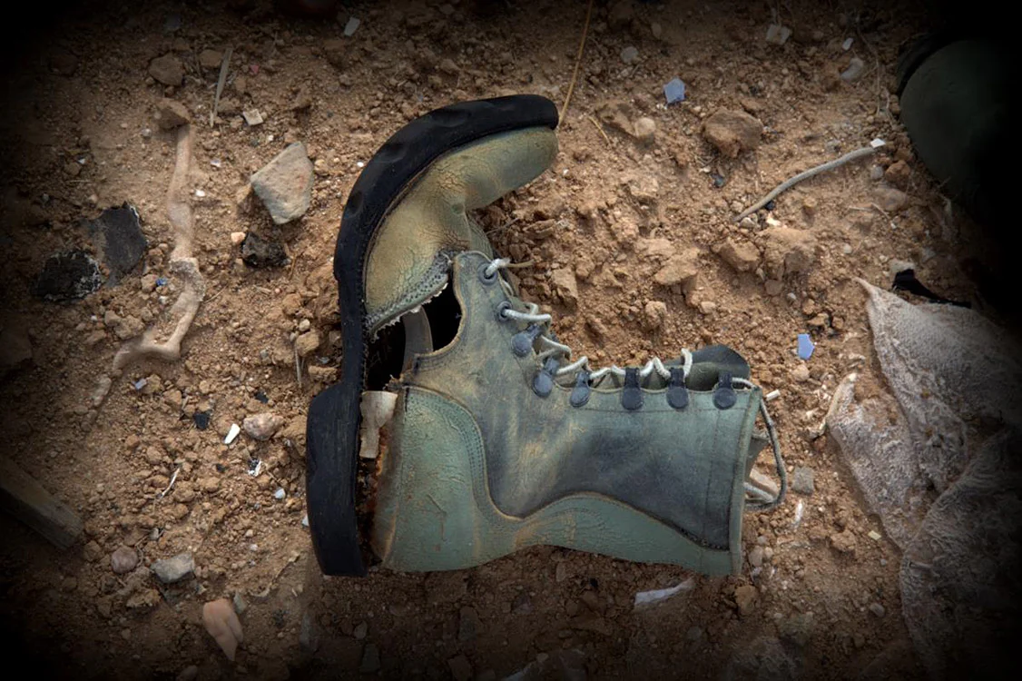 Left Shoe near Twenty Nine Palms Paul Blieden
