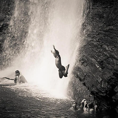 Child Leaper, Looking Glass Falls, Brevard, NC Bryce Lankard