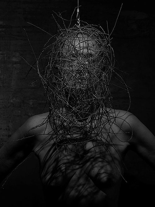 Inkonel Mask Frank Sherwood White