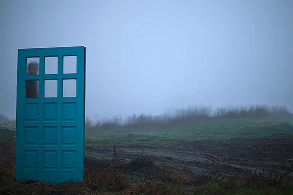 Behind the Blue Door Krysia Lukkason
