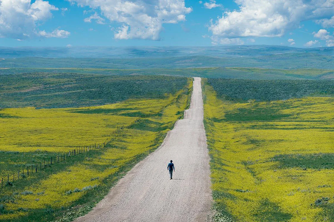 Self-Portrait, Western Wyoming Eric Mueller
