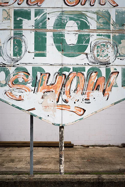 Painted Sign, Vidalia, Louisiana Forest McMullin