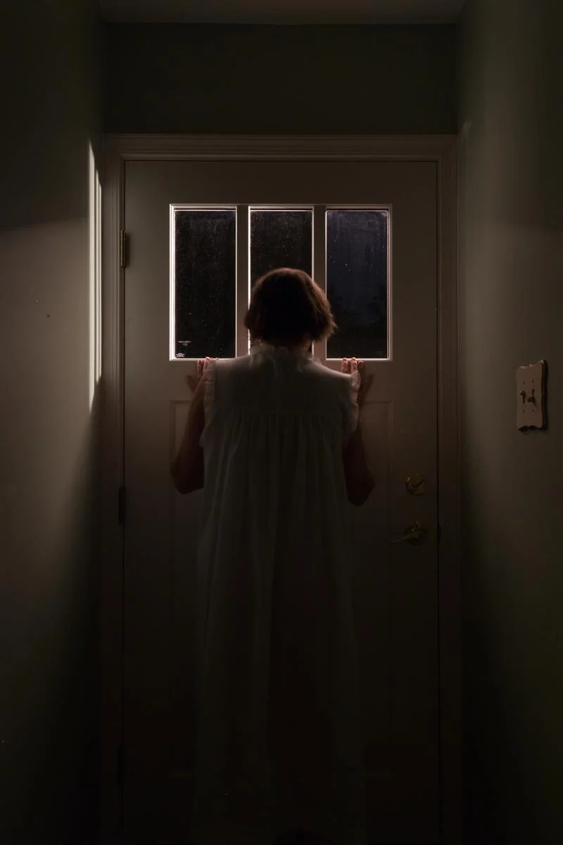 Lights in the Night in a Suburban Home Jane Webb