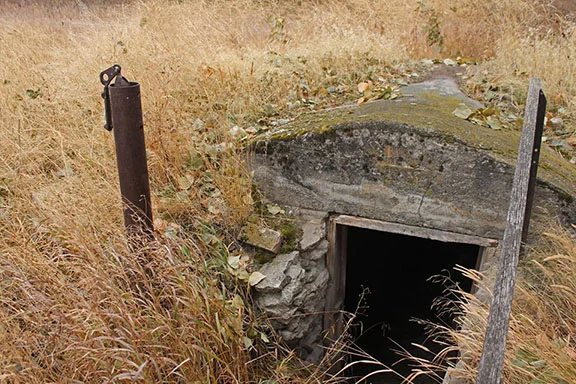   Root Cellar Great Grandfather's Home   Barbara Hillerman Lieske 