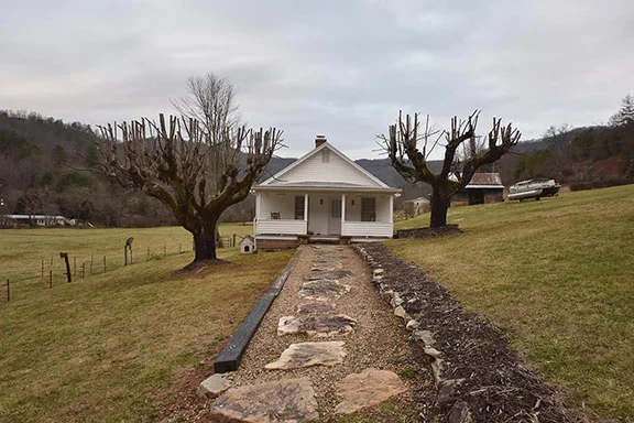   Two Trees and a House, Winter   Vicki Provost 