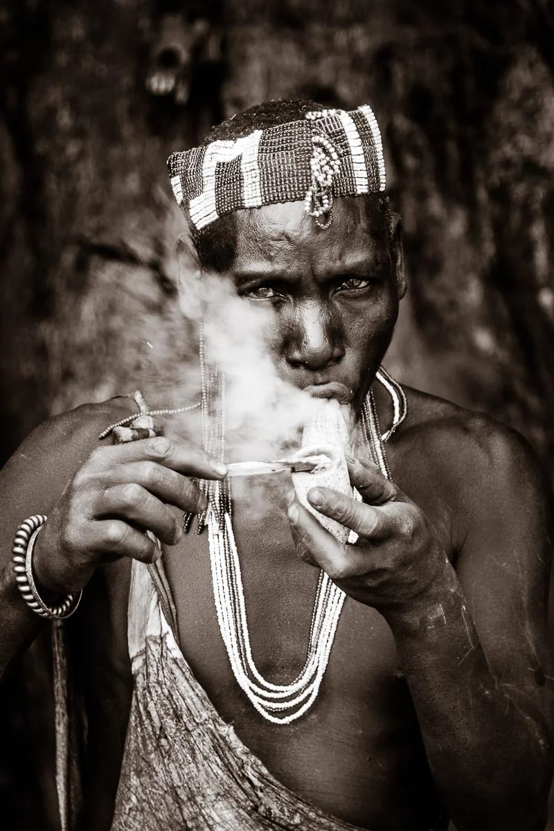 Hadzabe Smoke Guy Needham