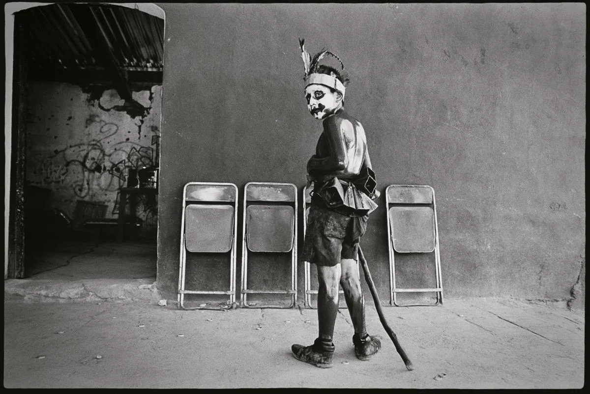 Boy dressed as demon, San Martin Tilcajete Jenna Mulhall-Brereton