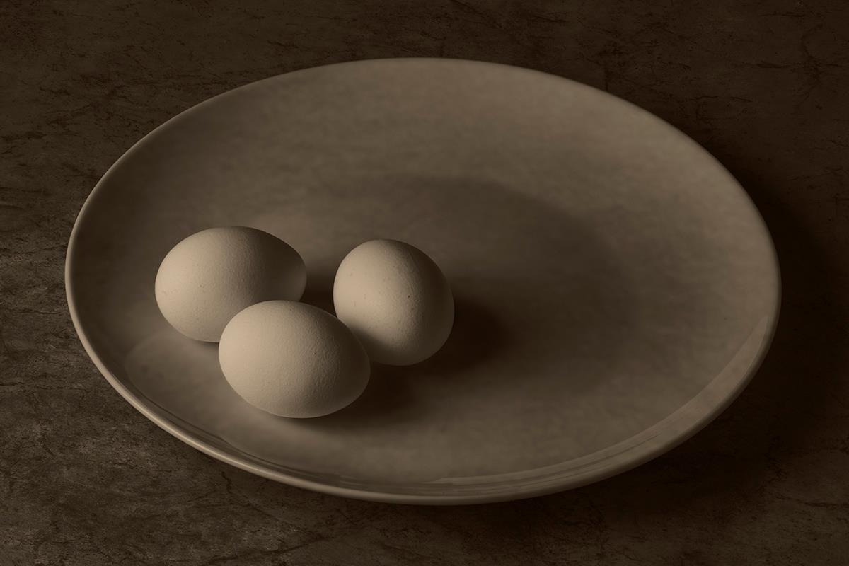 Eggs and Plate Jim Turner
