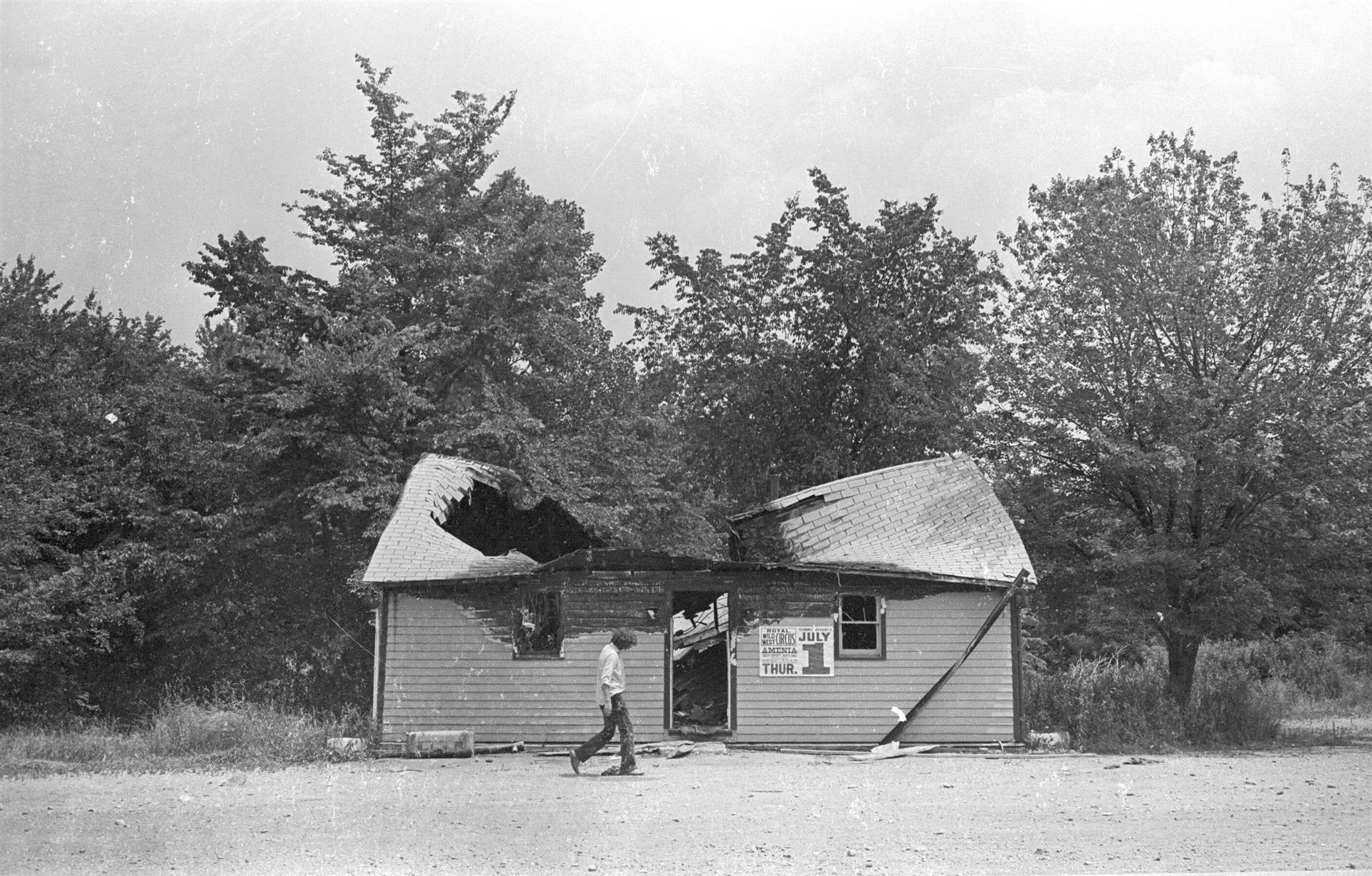 Burned-out Cabin Jack Feder