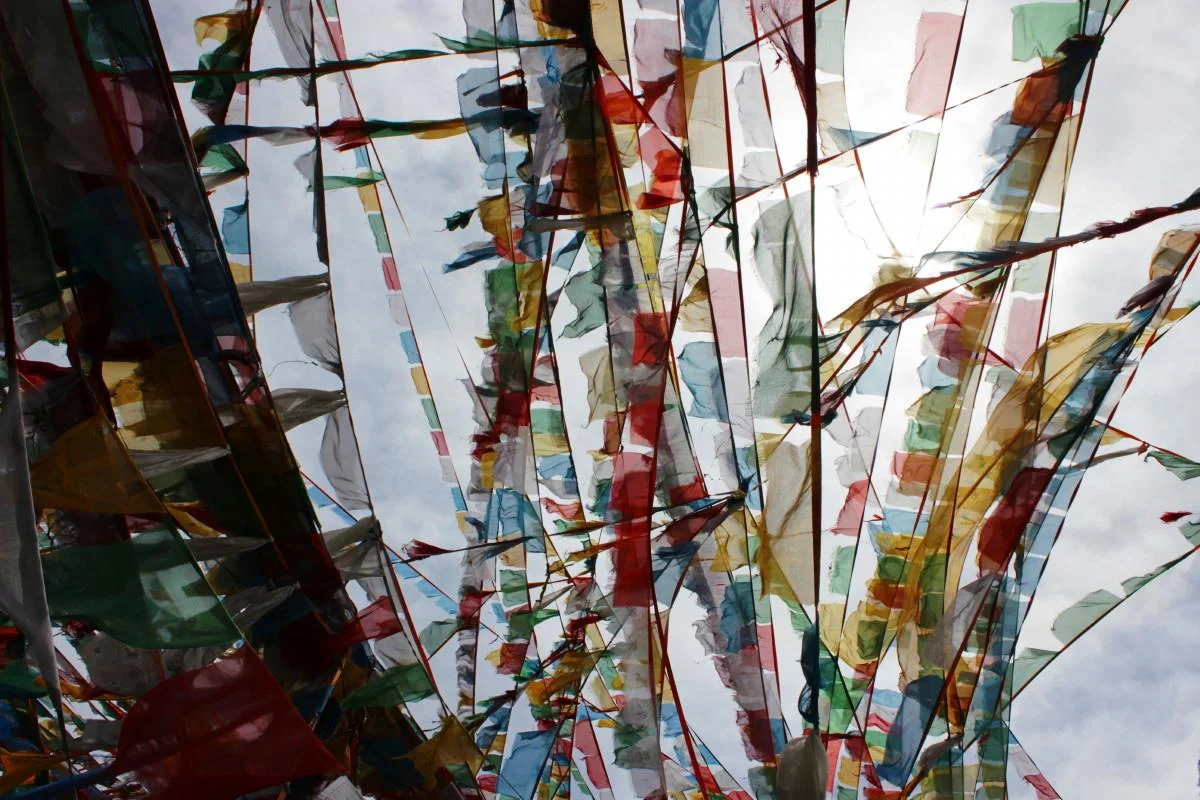 Kites outside Lhasa in Tibet Carlos Narvaez