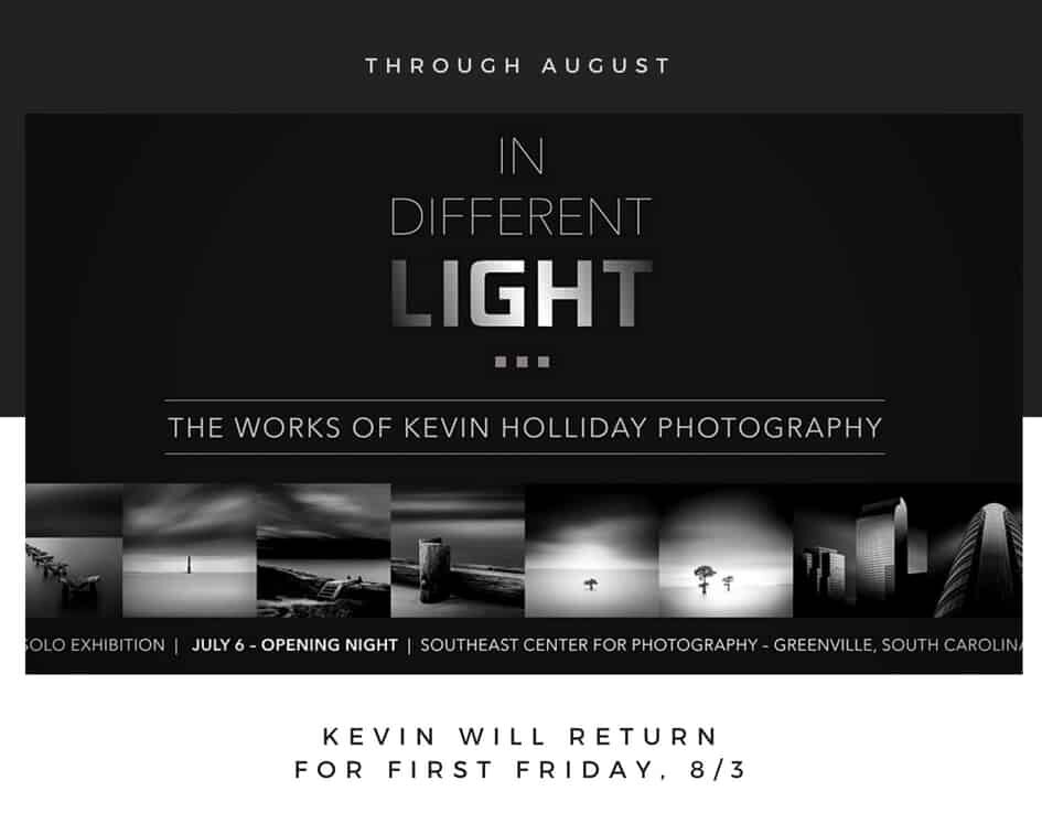 7/6-8/25/18, Kevin Holliday, In Different Light