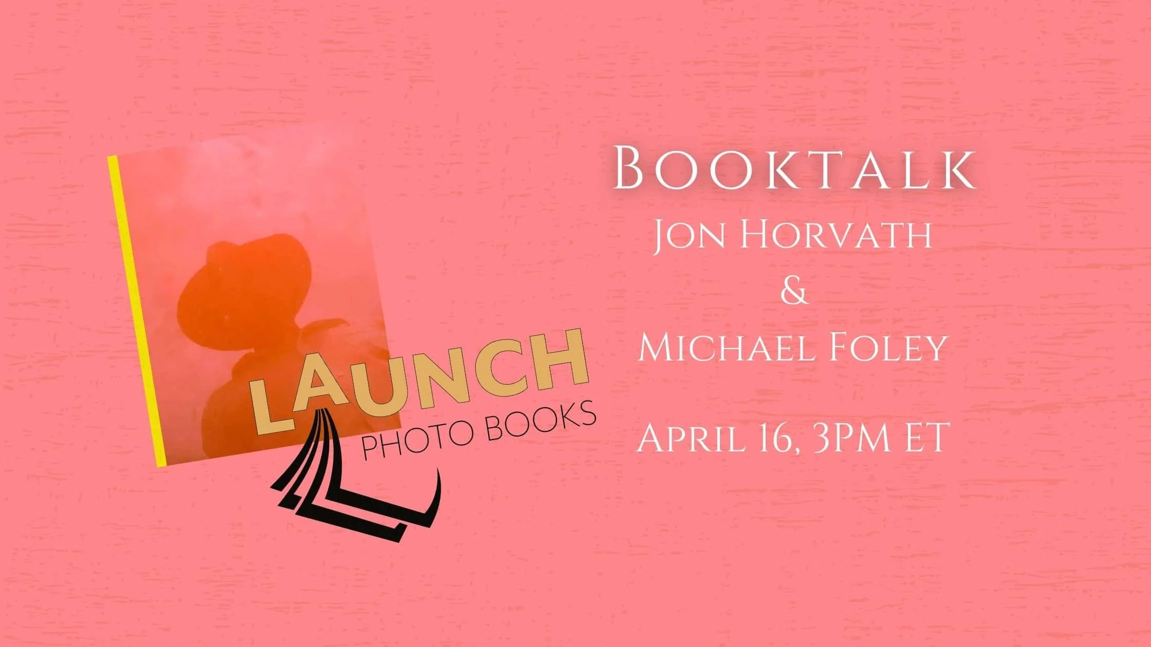 BookTalk, with Jon Horvath & Michael Foley