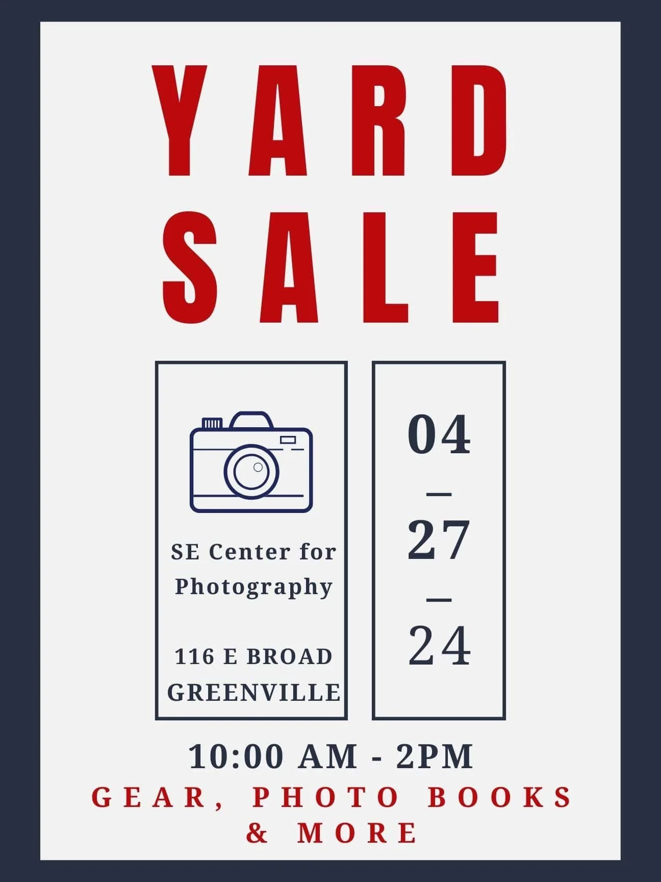 Yard Sale