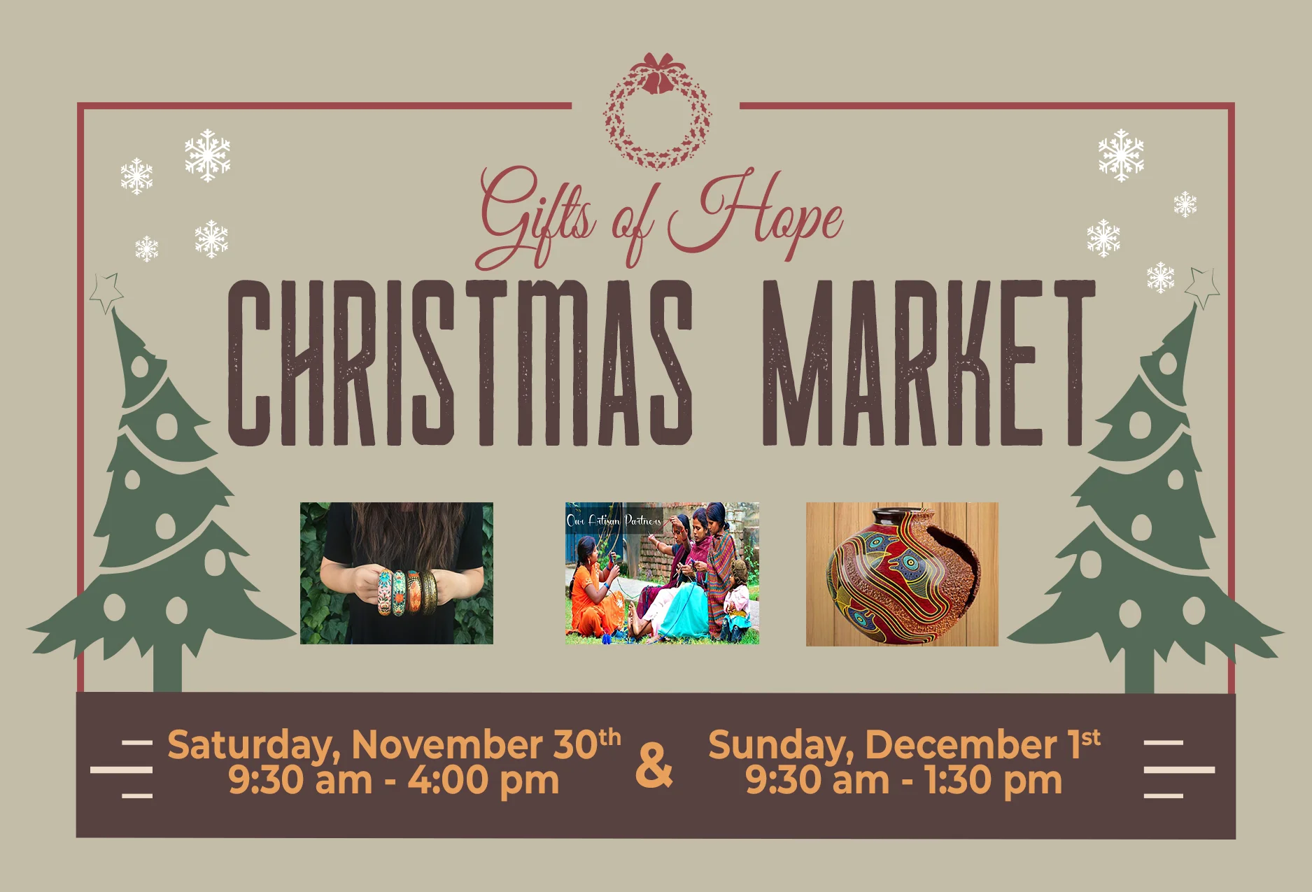 Gifts of Hope Christmas Market 2019