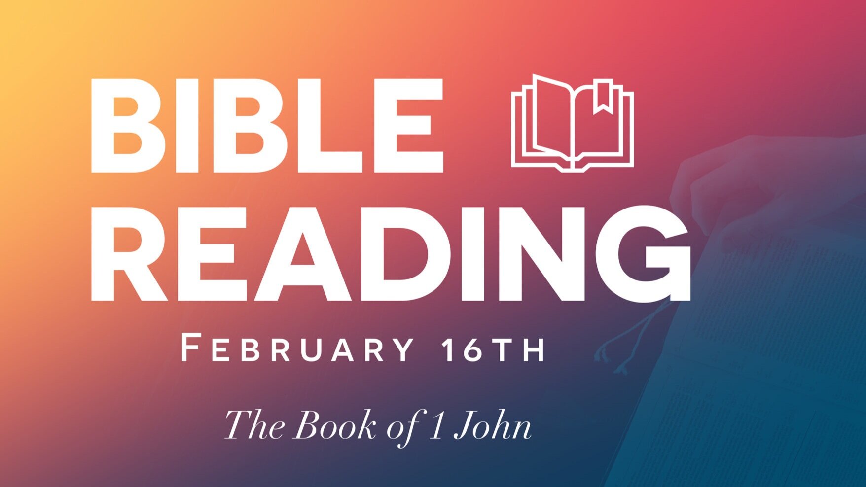      

 
   SCRIPTURE: 1 John 1&nbsp; 
 






















                 &lt;iframe src=&quot;//www.youtube.com/embed/y8taGi-yAVo?wmode=opaque&quot; height=&quot;480&quot; width=&quot;854&quot; scrolling=&quot;no&quot; frameborder=&quot;0&quot