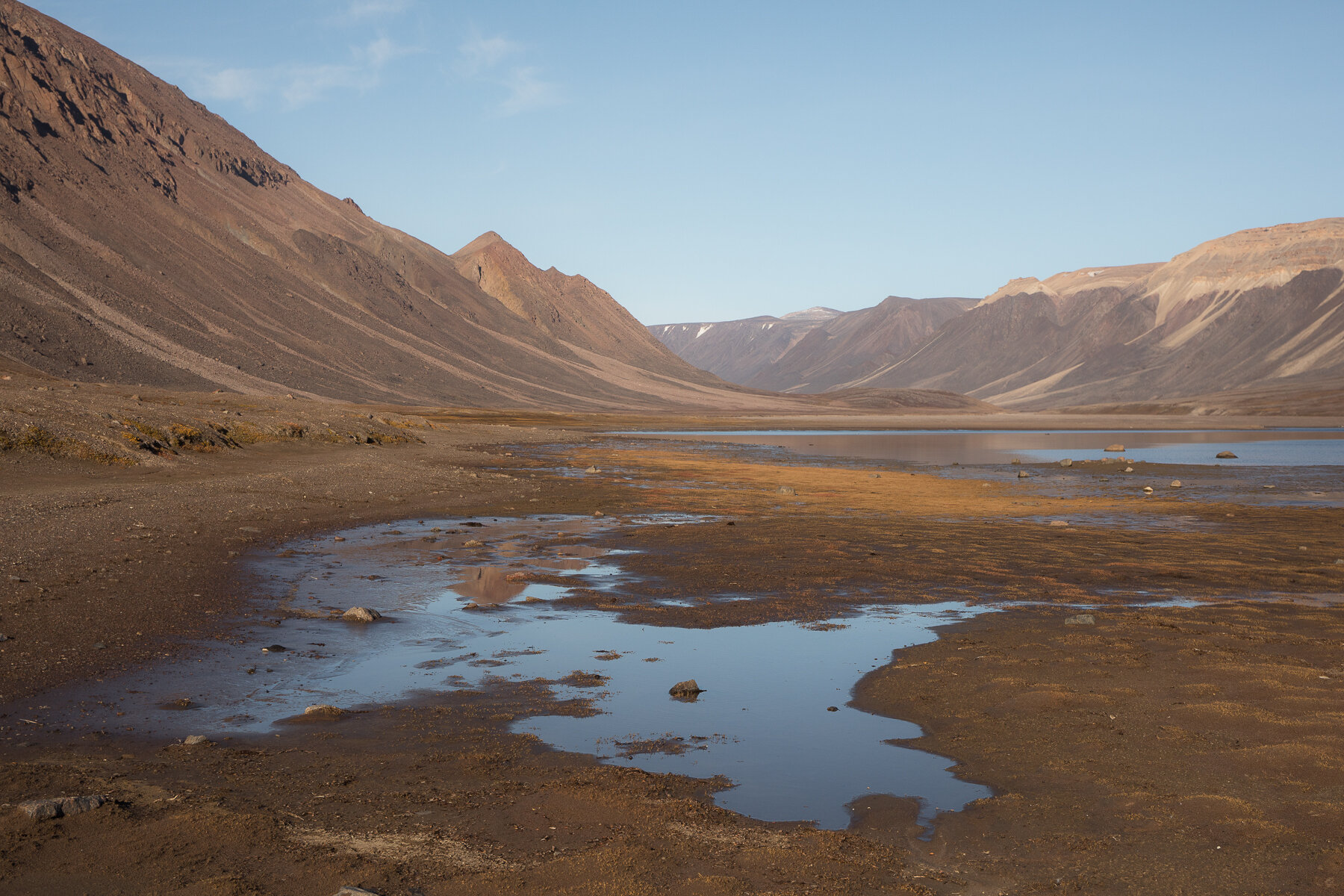  Canadian High Arctic - Very recently glacially carved valley 