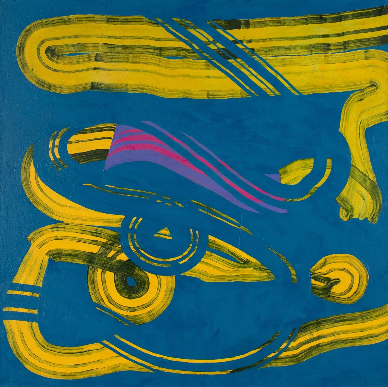 Gordon Fearey_Main Event_oil on canvas_42 x 42 inches_2025.jpg