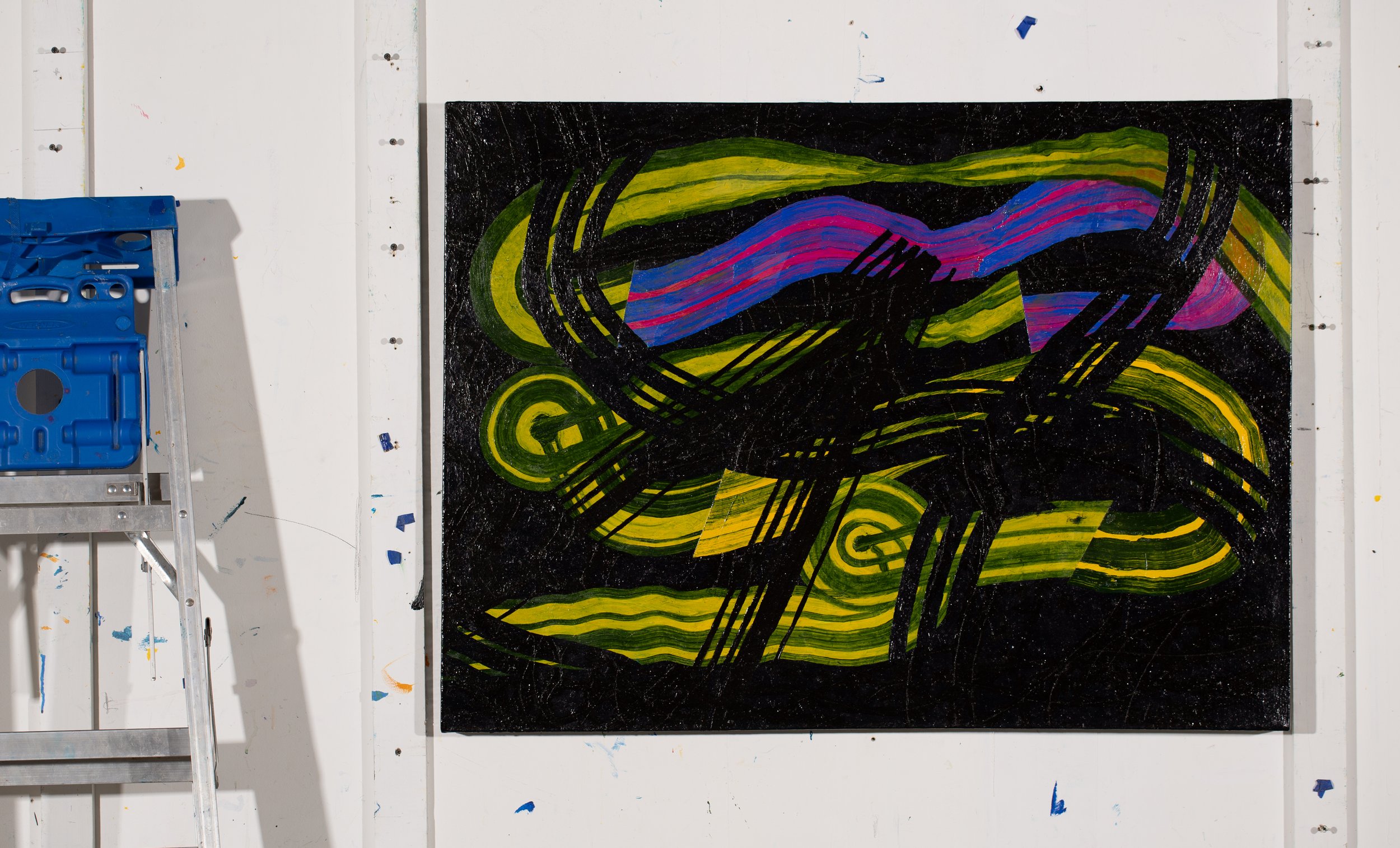 Gordon Fearey_Surprise Mountain_2026_oil on canvas_30x40 inches_studio photo.jpg