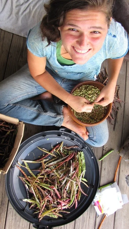 me shelling peas - Edited.JPG