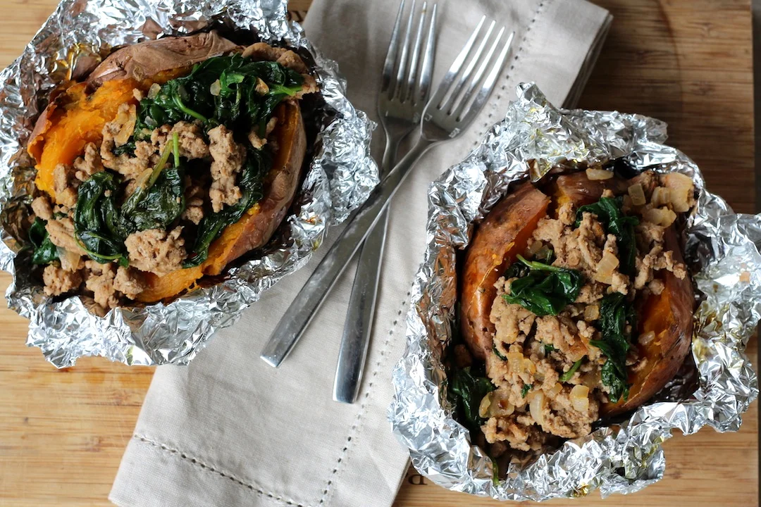 Stuffed Sweet Potatoes