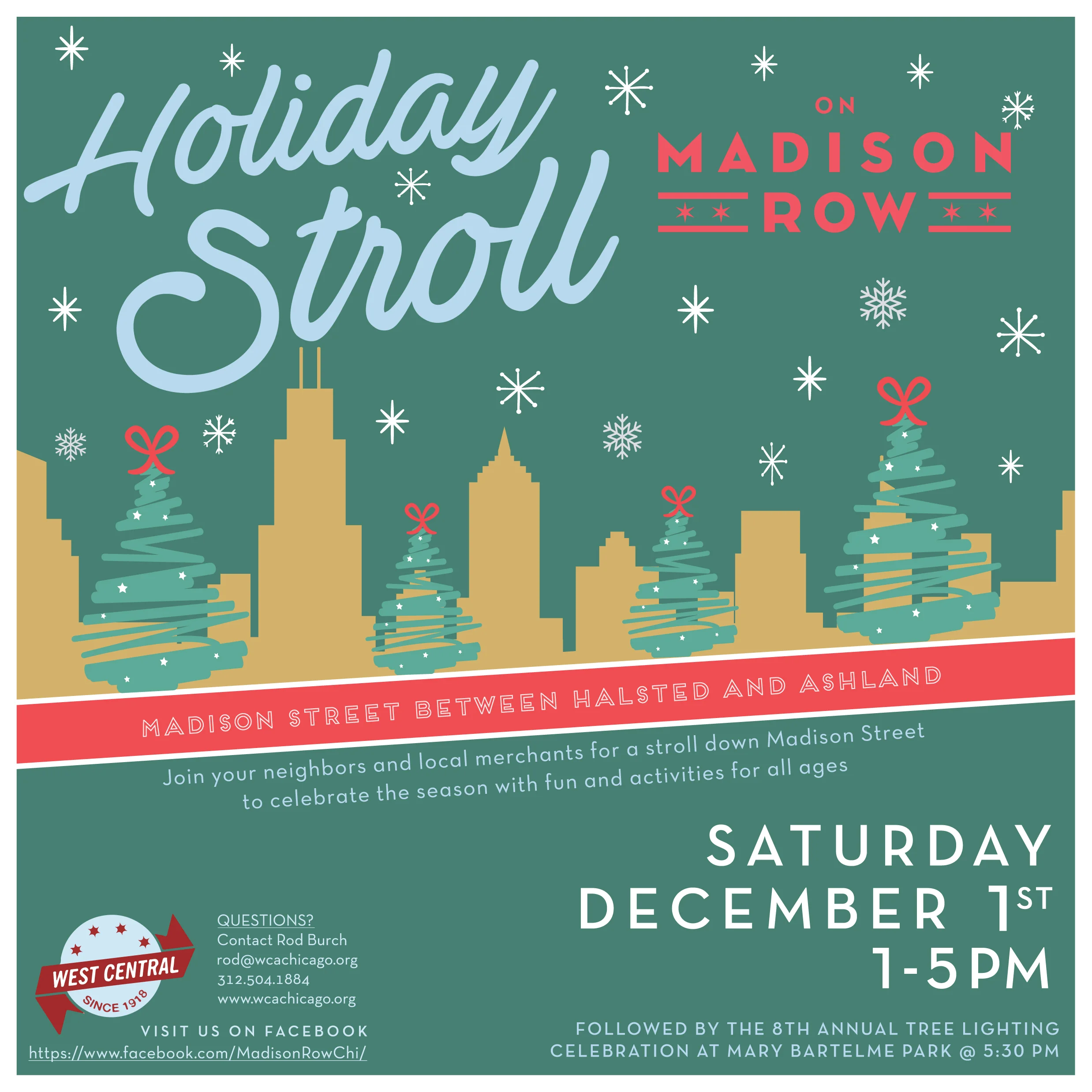Madison Row Holiday Stroll