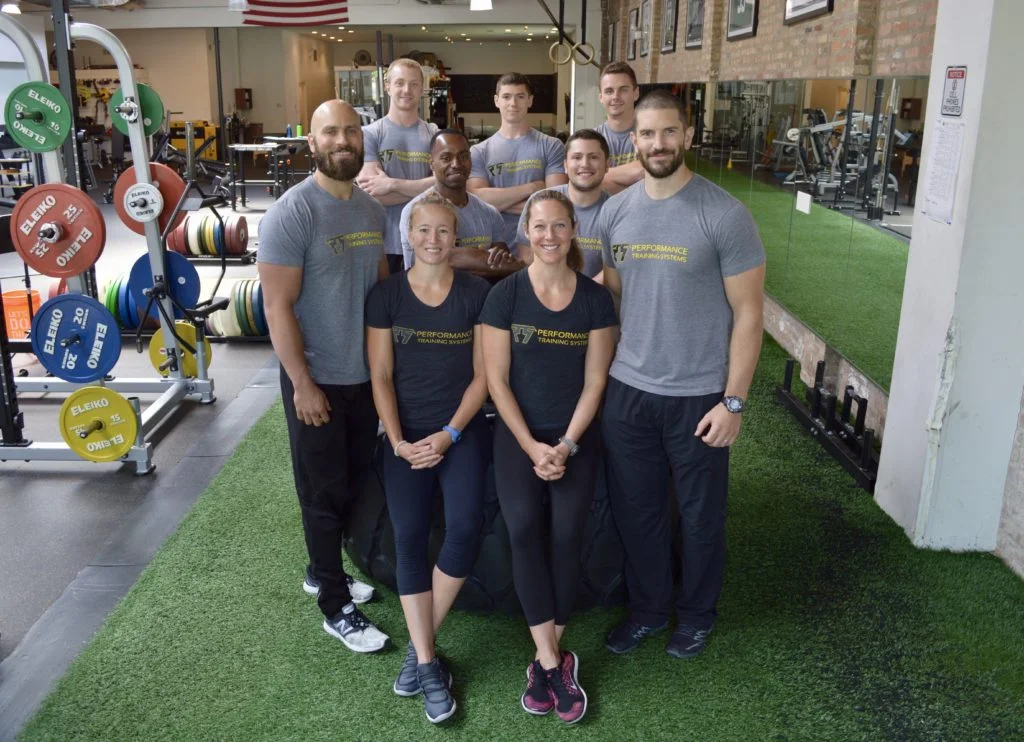 A photo of the PTS team.