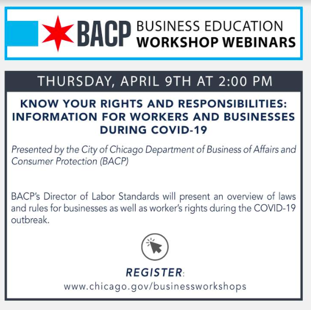 WEBINAR: Know Your Rights and Responsibilities: Information for Workers and Businesses During COVID-19