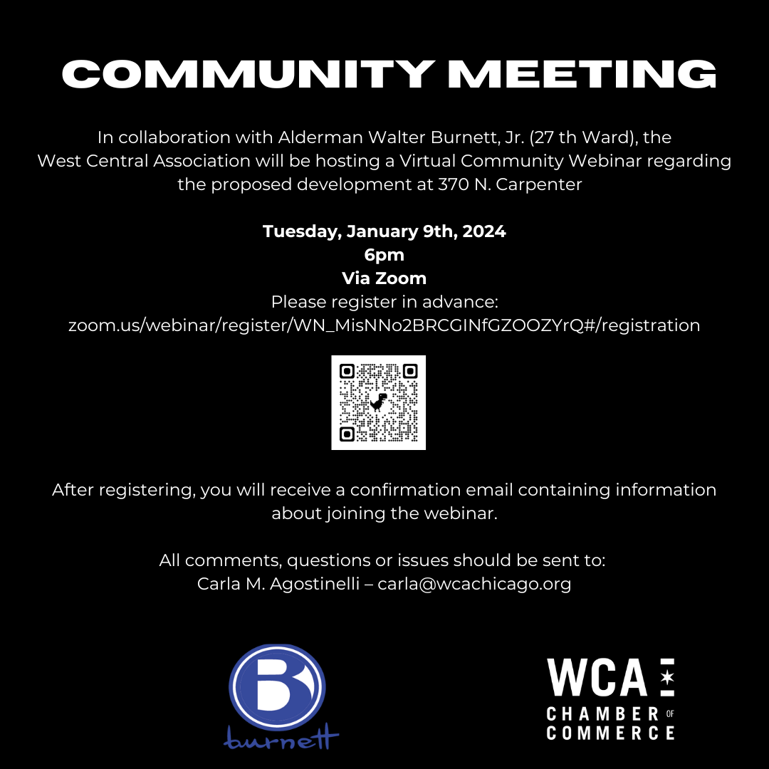 Community Meeting: Proposed Development 370 N. Carpenter