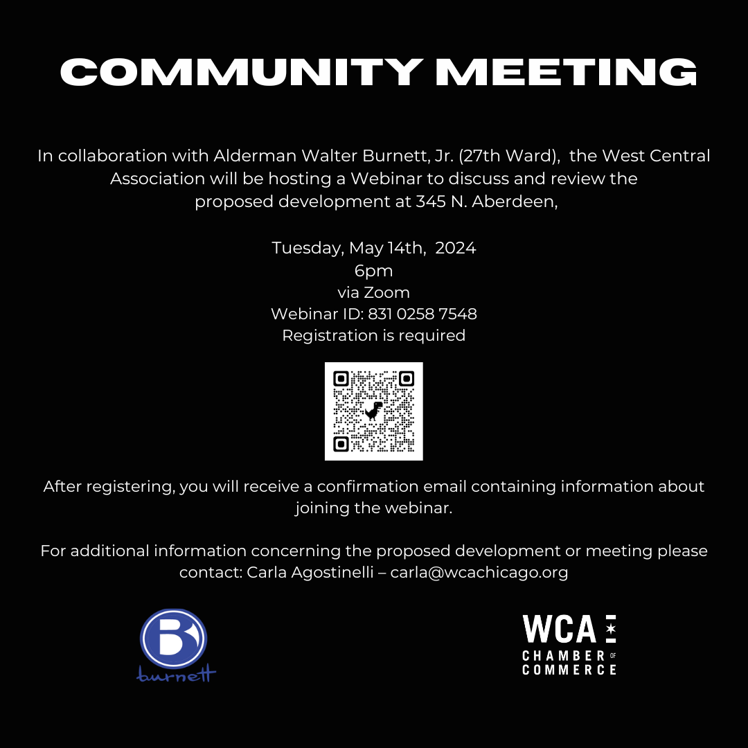 Community Meeting - 345 N Aberdeen