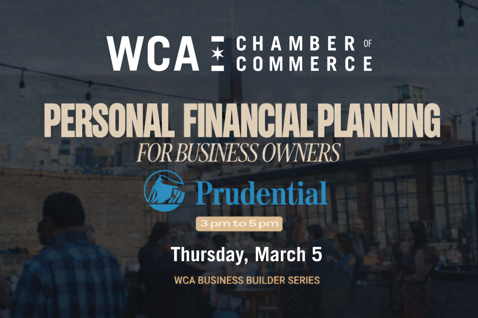 Business Builder Series: Personal Financial Planning for Business Owners