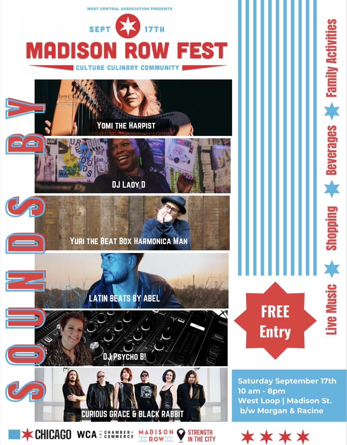 Madison Row Fest - Culture. Culinary. Community. — West Central