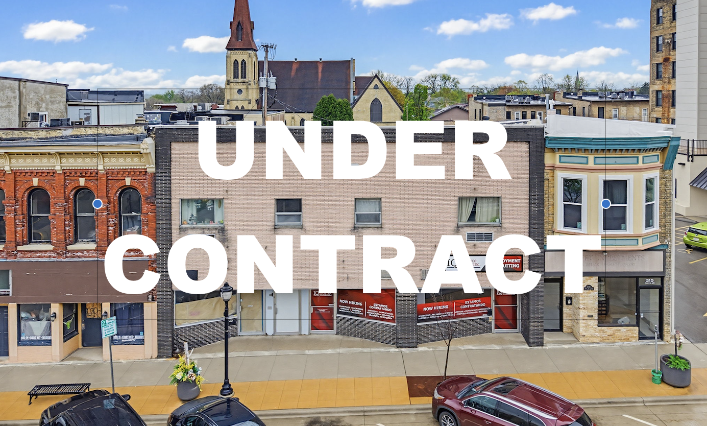 Janesville, WI - 309-313 W Milwaukee St - 7 UNITS MIXED-USE - $650,000