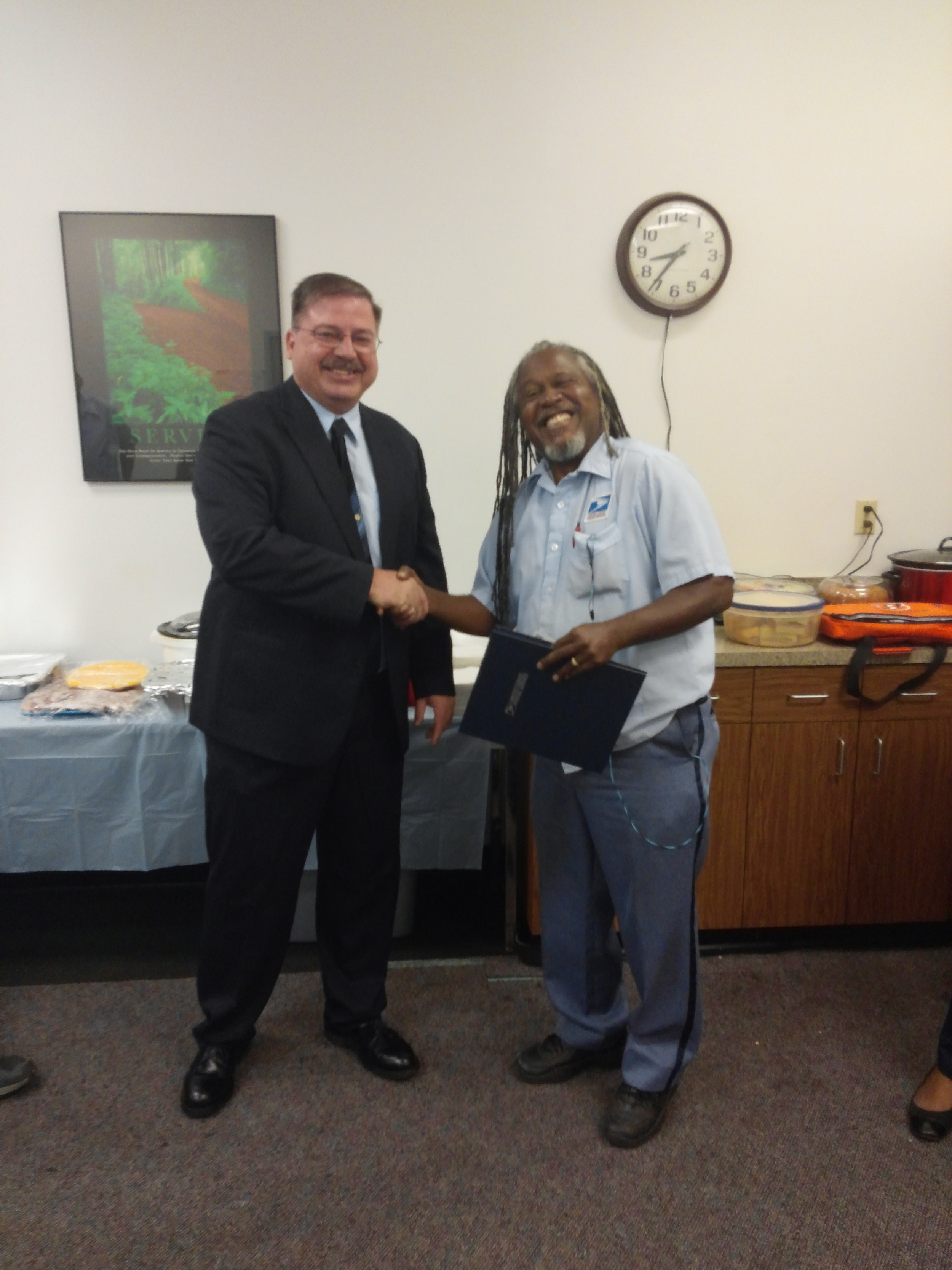 President Todd Hornyak &amp; Chuck Stephenson