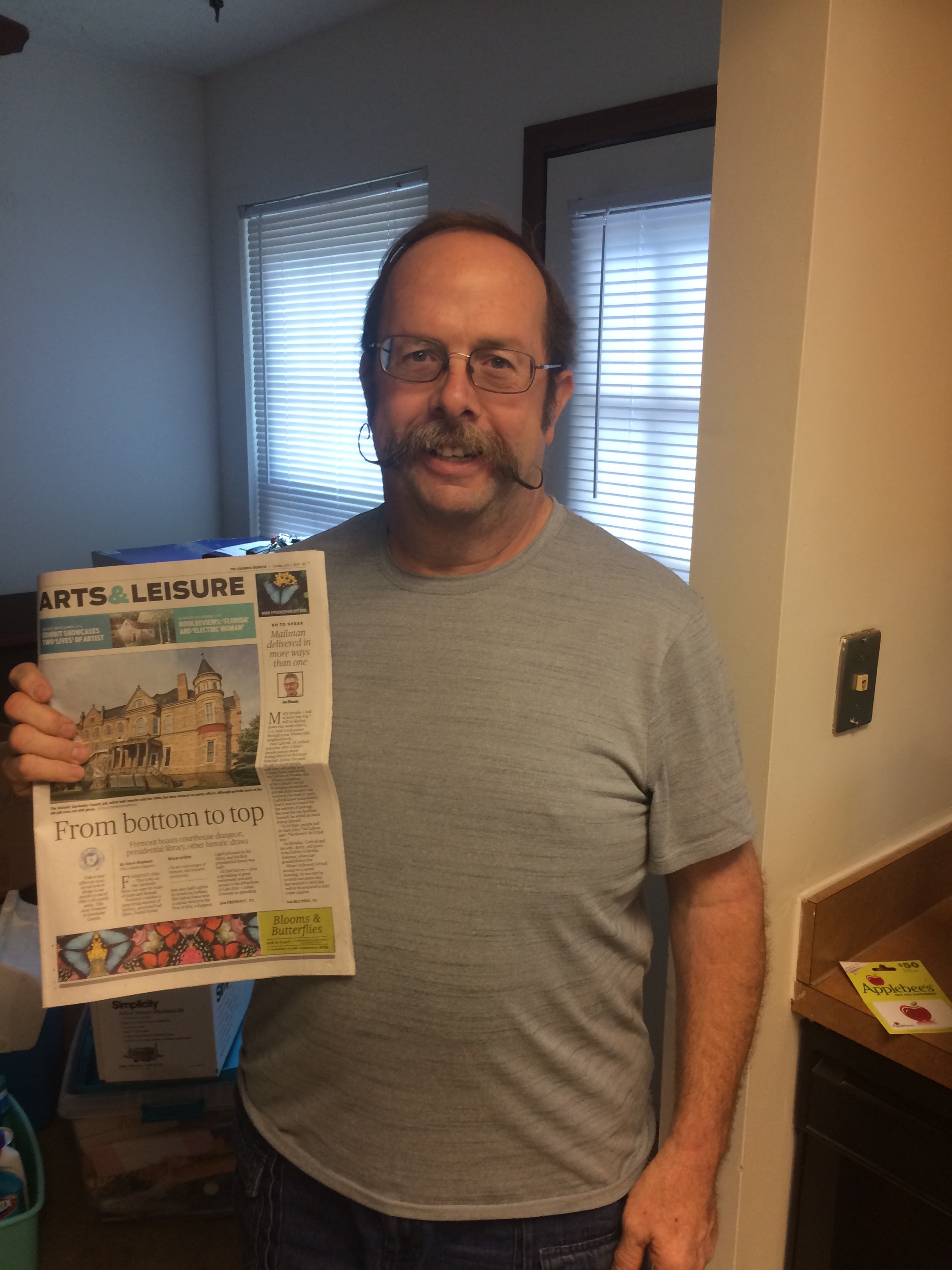 Dispatch article on recent retiree Paul Cattrell