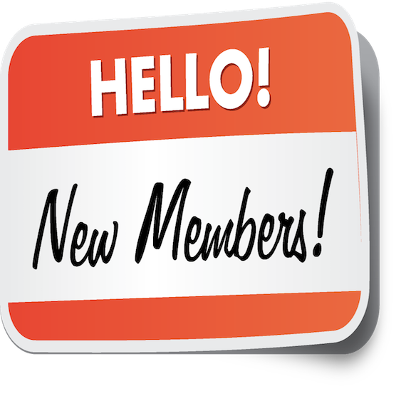 New Members (10-13-18)