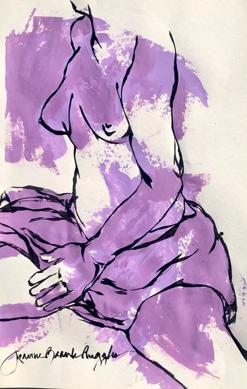 Draped+Model_2024_JoanneBeauleRuggles_Indiaink%26acryliconpaper_40x26__%241500.jpeg