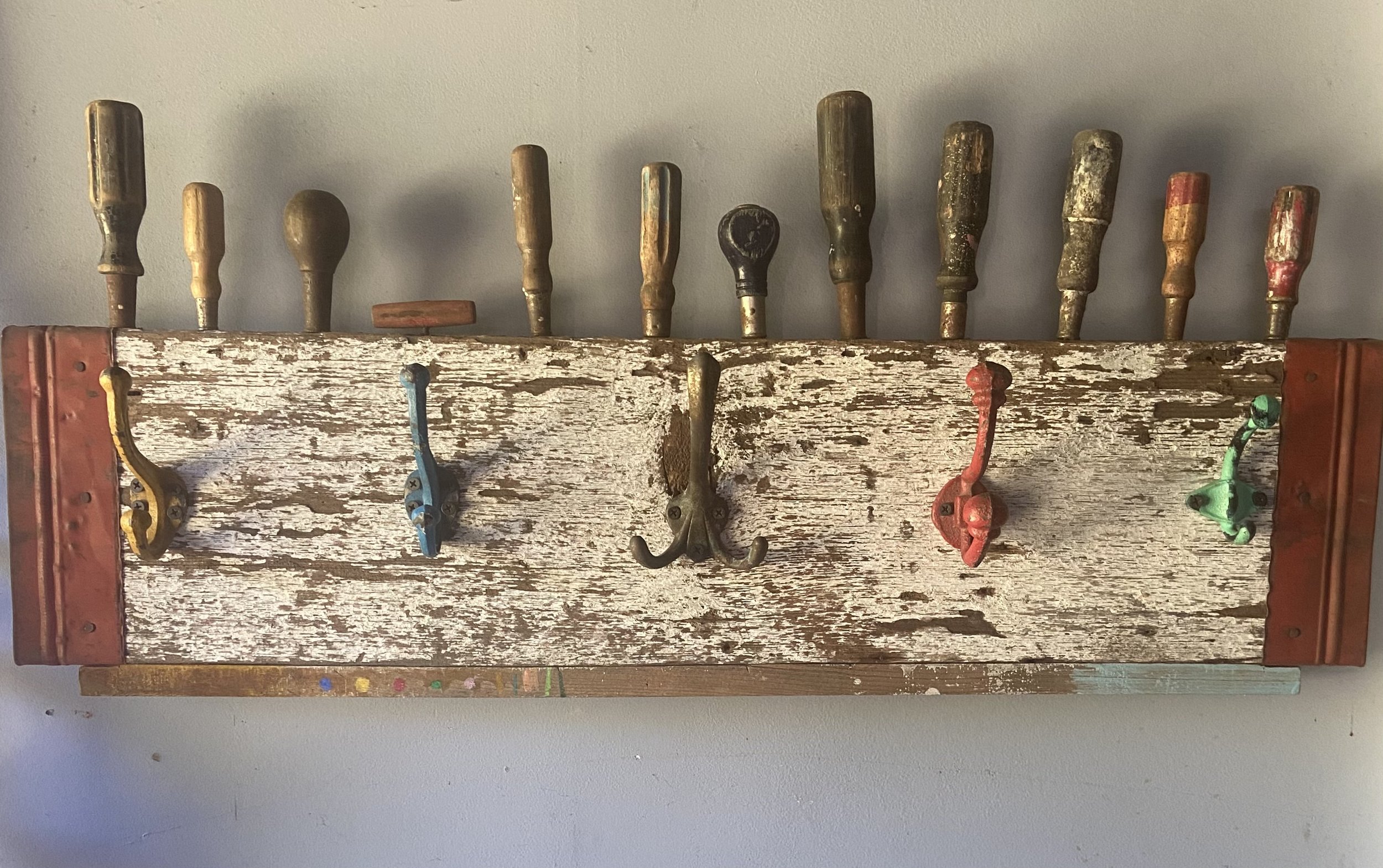 screwdriver watchers 32_x14_ mixed media Vincent Bernardy.jpeg