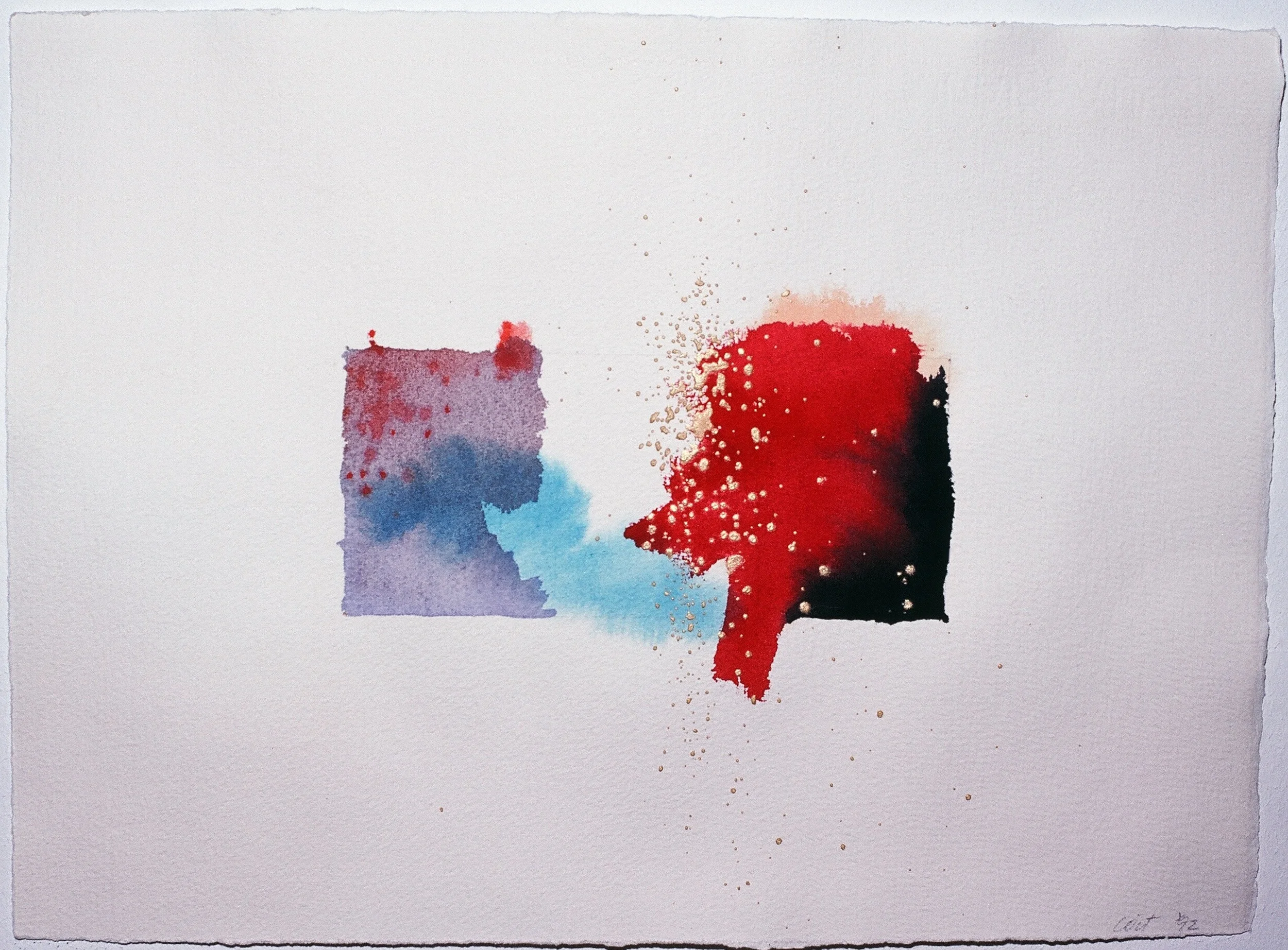 Blue Red Lavender