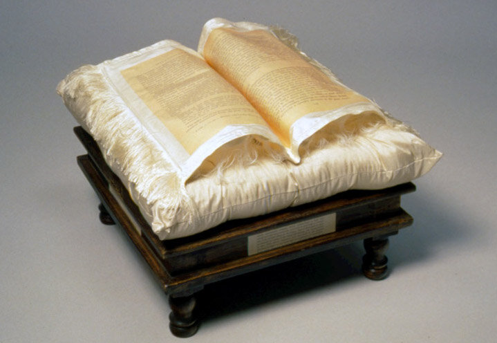 Floating World Footstool for 'Sex In the World's Religions'
