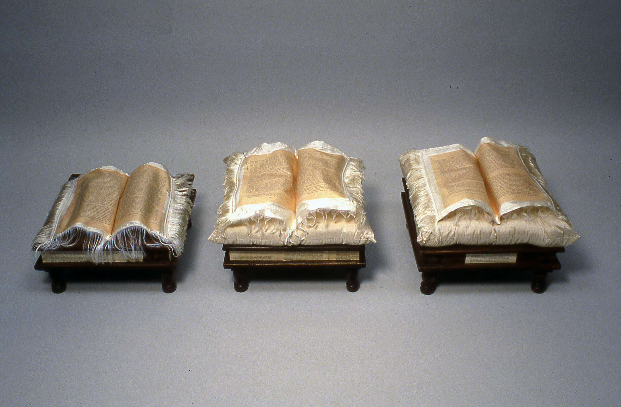 Three Footstools for 'Sex In the World's Religions'