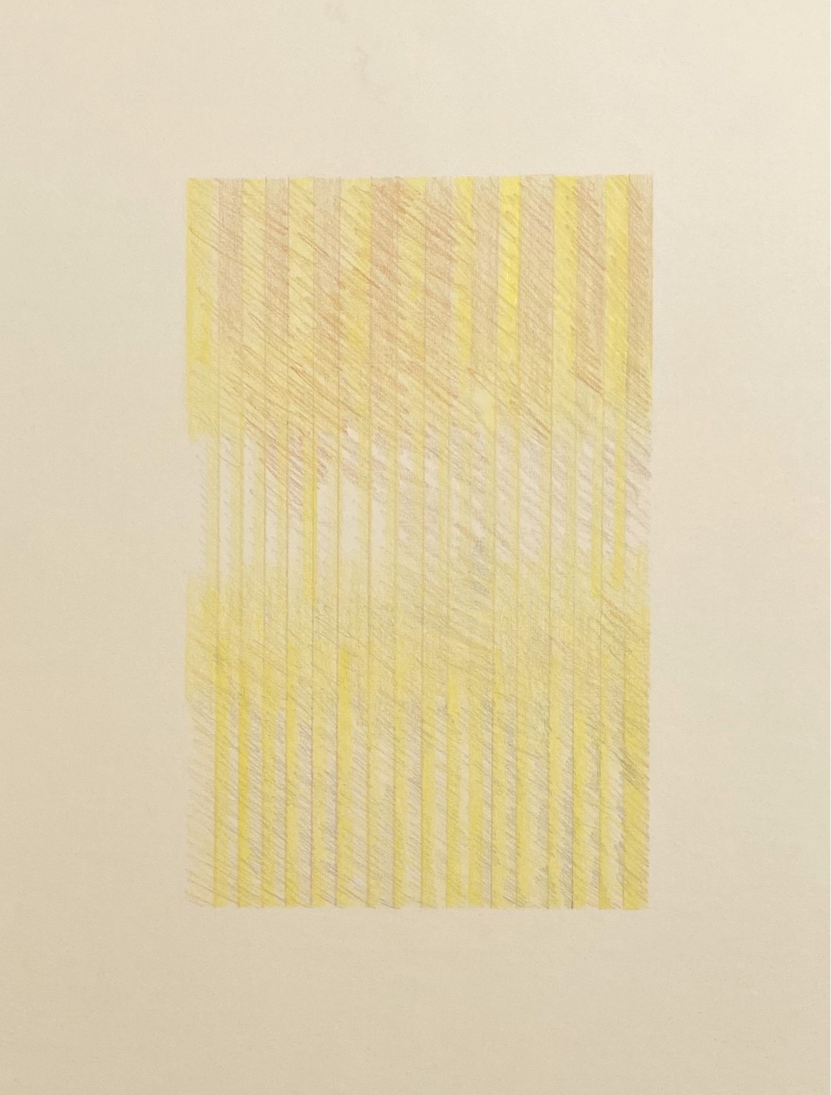 Untitled (Yellow and Salmon)