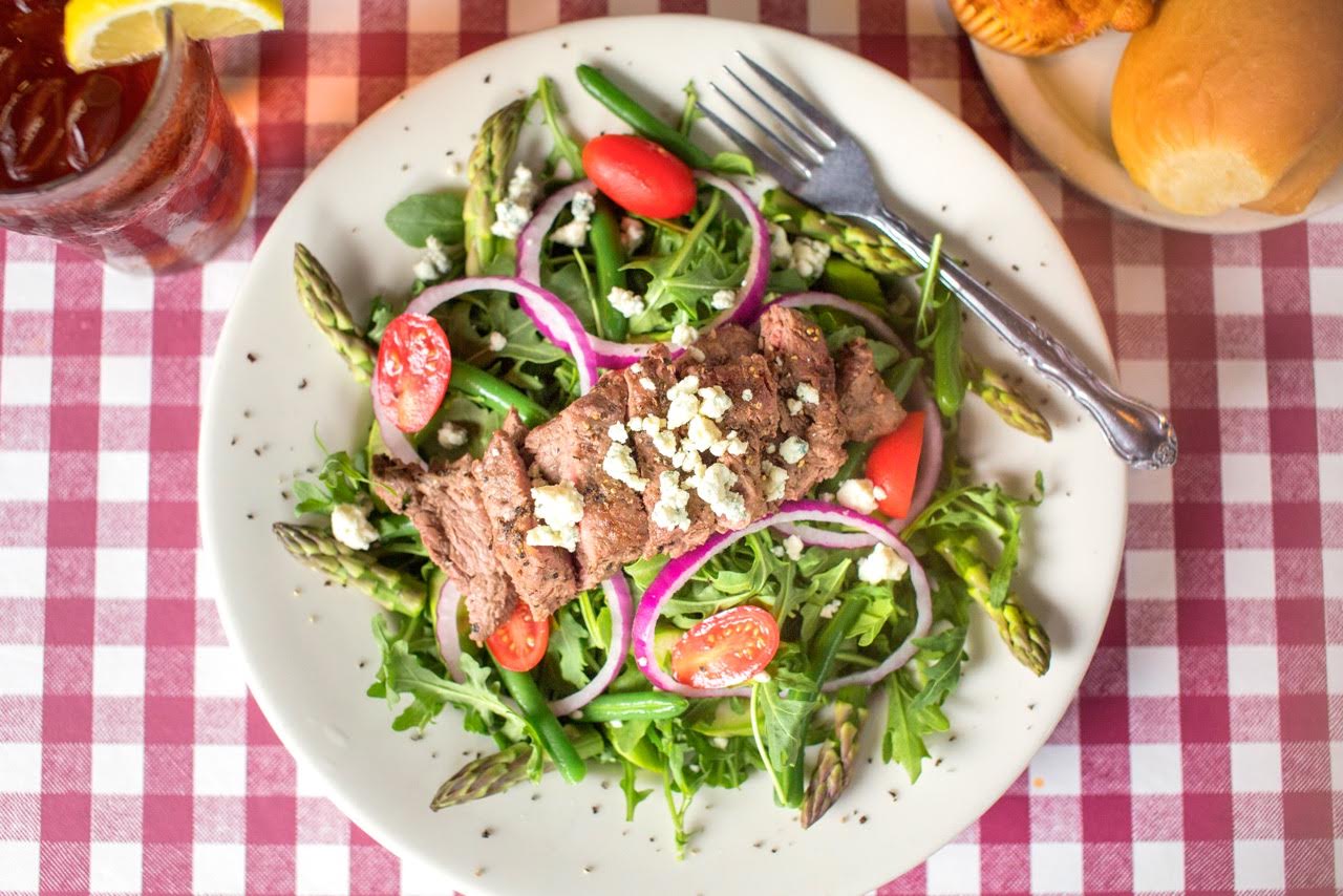 Blackened Steak Arugula Salad
