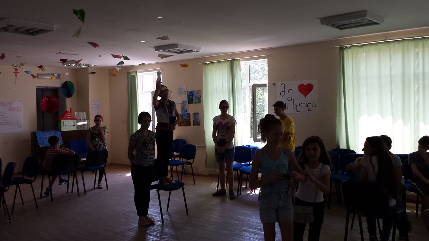 Considering the teams only had 10-15 minutes to come up with their skits, they all did quite well.