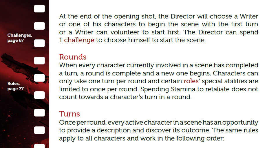 Rounds... turns... good use of the side bar.
