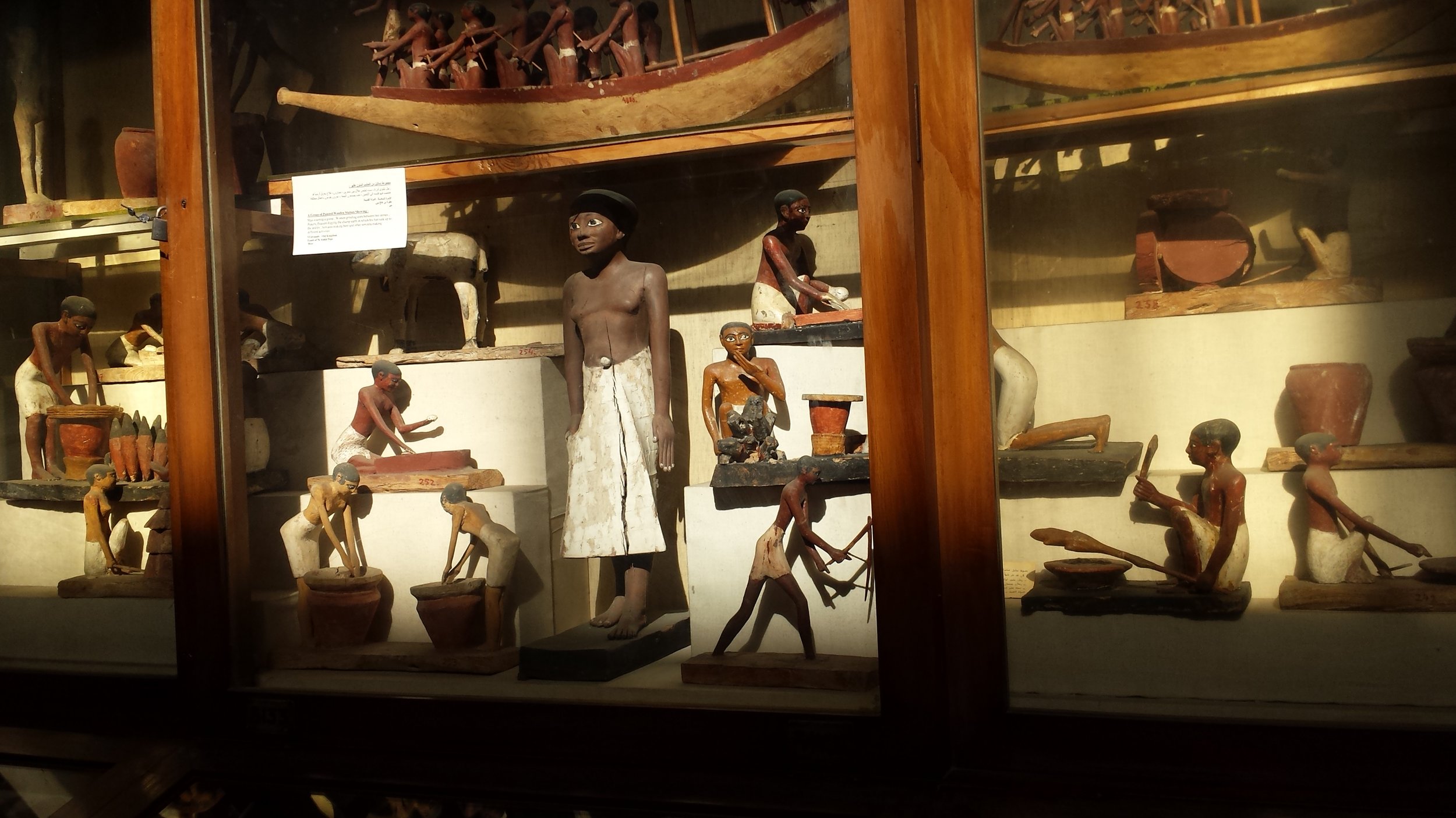 Figures of workers.