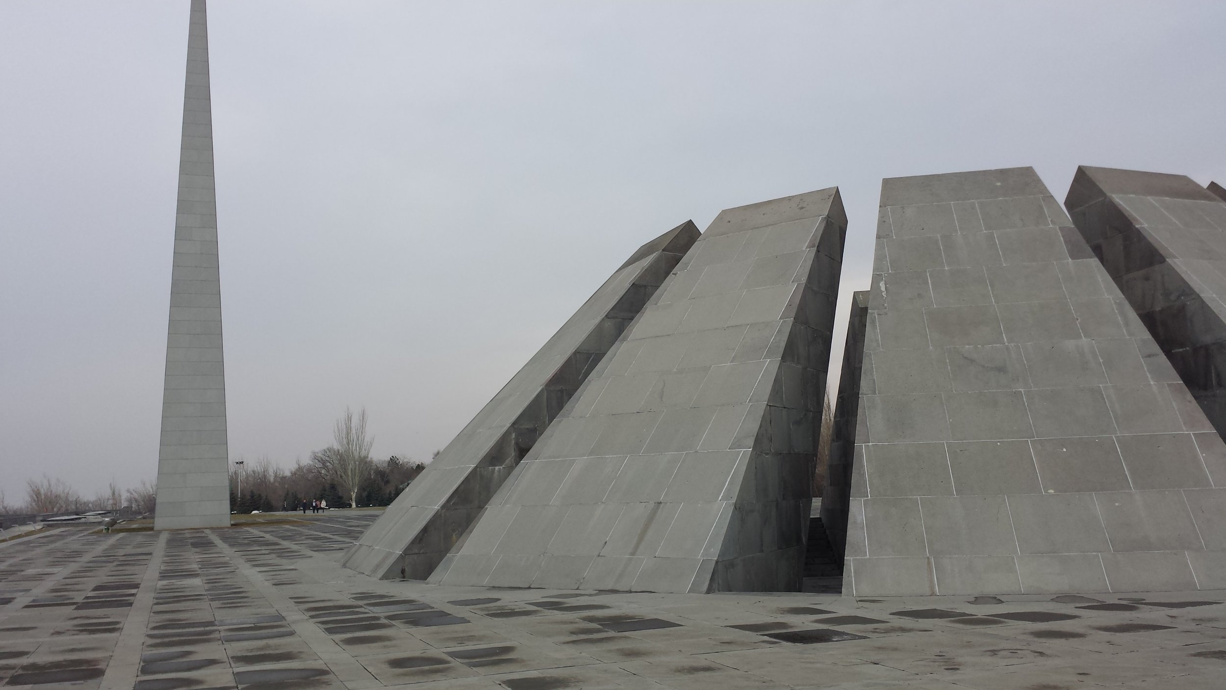 The monument to the Armenian Genocide.