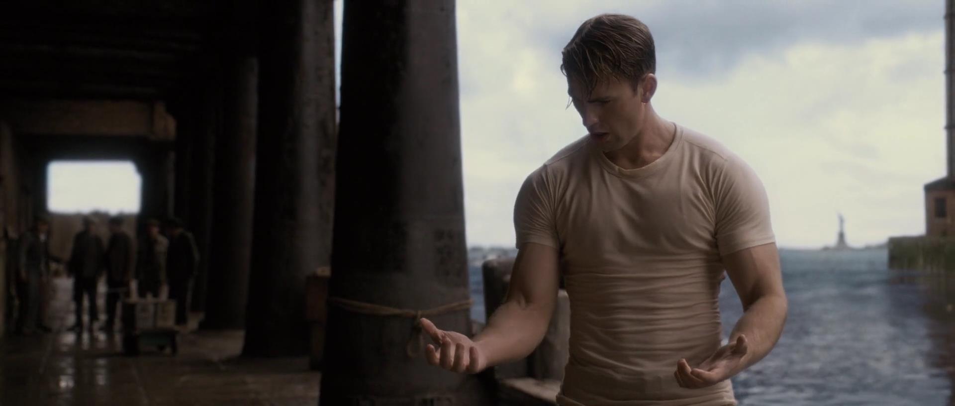 He cannot believe how hot he is.